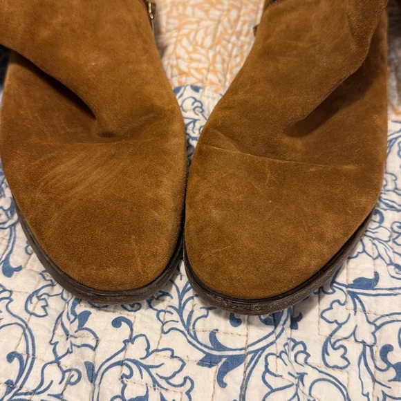 M. Gemi Brown tall suede  Boots size 8.5 - Picture 4 of 8